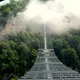 Illustration for article titled Worlds longest pedestrian suspension bridge opens—and you can jump off it